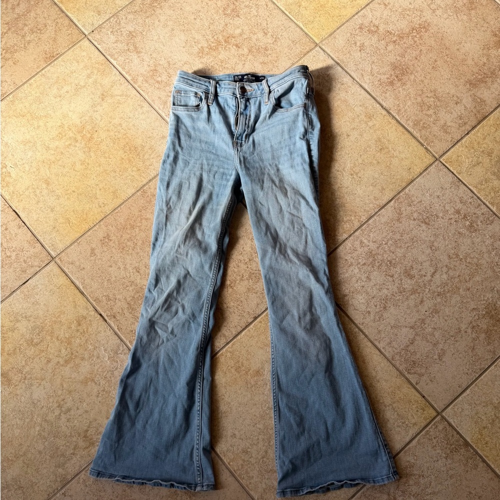 Hollister Light Blue Flare Jeans